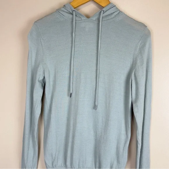 Reiss Women’s Hoodie Extra Fine Wool Green Size S Casual Comfortable - Picture 2 of 12